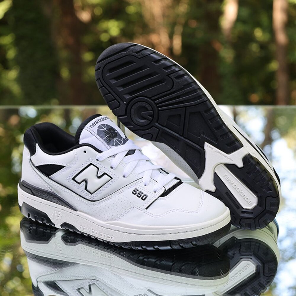 New Balance 550 White Black - Picture 5 of 12
